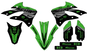 2022-2023 KX 85 BINARY Green Senge Graphics Kit Compatible con Kawasaki - Imagen 1 de 10