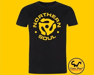 T-shirt NORTHERN SOUL T-shirt KEEP THE FAITH WIGAN CASINO MOTOWN FUNK MOD - Foto 1 di 18