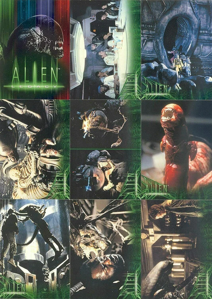 ALIEN LEGACY INKWORKS 1998 SET OF 90 CARDS - Image 1 of 1