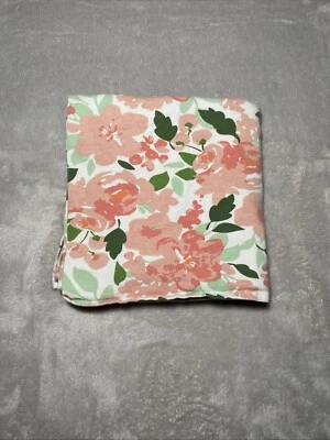 Baby Essentials Cobertor Floral Rosas Flor Jersey Elástico Tricô Swaddle Lovey - Imagem 1 de 4