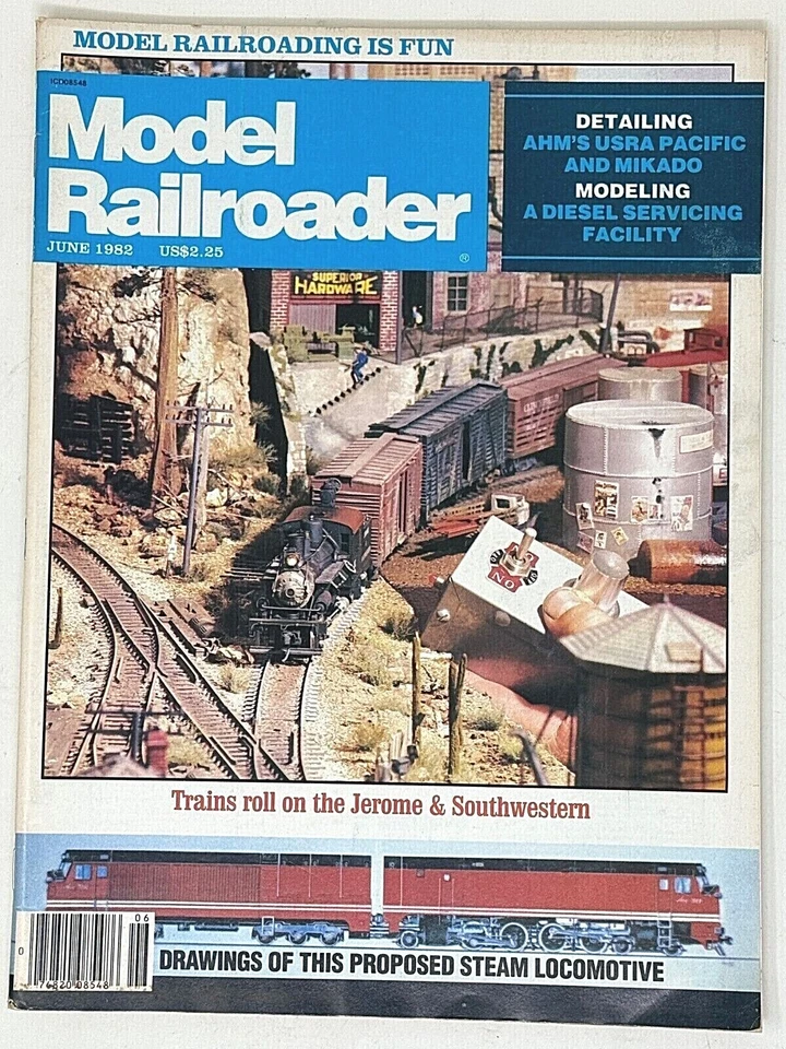 Model Railroader Magazine 1982 Single Issue YOU Choose!  - GOOD - Image 1 of 1
