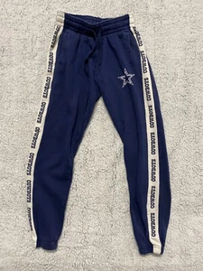 NFL Dallas Cowboys Navy Blue Sweatpants Boys Youth Size S - Picture 1 of 6
