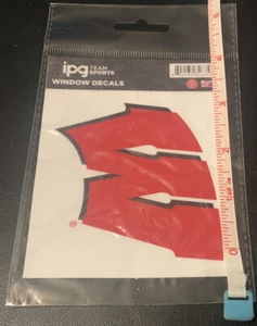 WISCONSIN BADGERS 17 Pc. Window Decals  3”x 3” - Picture 1 of 2
