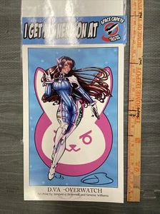 D.vA Overwatch Art Print Jenevieve Broomall Jen Signed Autographed 17 x 11 - Picture 1 of 1