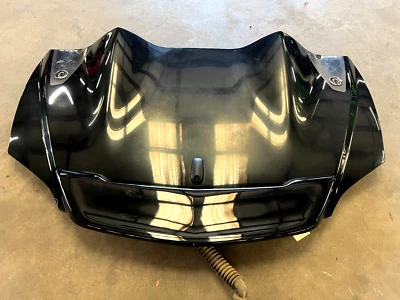 07-10 SATURN SKY REAR TRUNK DECK LID WITH SPOILER BLACK ASSEMBLY, OEM LOT3541 - Изображение 1 из 4