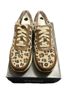 Rockport Works Damen 6W Pulse Tech Composite Toe Arbeitsschuh braun Leopardenmuster - Bild 1 von 6