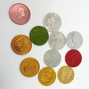 Vintage Lot of 11 Mardi Gras New Orleans Louisiana LA Token Coins Souvenirs - Picture 1 of 2