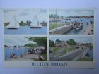 Ansichten von Oulton Broad Suffolk Vintage Postkarte M8