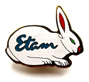 Pin's Etam Marque Mode Animal Lapin 26 mm 3g - Afbeelding 1 van 4