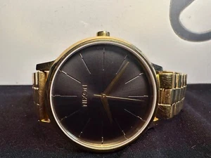 Nixon The Kensington Watch  Gold/Black - Picture 1 of 6