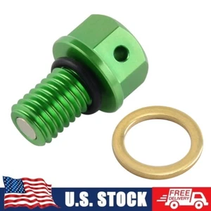 Magnetic Oil Drain Bolt Plug For Kawasaki KX65 KX85 2001-2024 KX125 KX250 96-05 - Foto 1 di 6