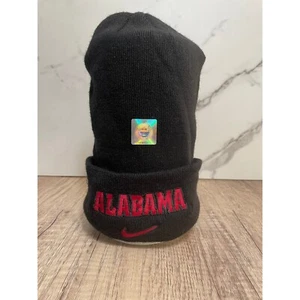 Nike Alabama Carmesí Marea Gorro Tejido Puños Invierno Fútbol - Imagen 1 de 4