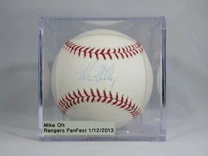 Mike Olt Signed Official MLB Baseball Rawlings AUTO Autograph Texas Rangers - Picture 1 of 2