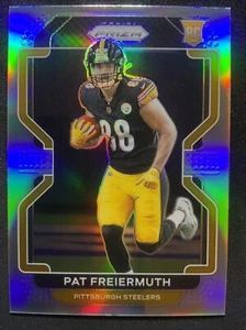 2021 Panini Prizm Pat Freiermuth Silver Prizm Rookie Card RC #362 Steelers - Foto 1 di 5