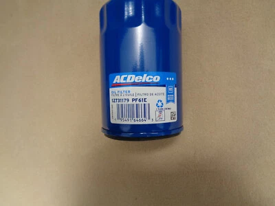 1 Ölfilter PF61E NEUE # 12731179 Cadillac DTS SRX STS XLR Seville Escalade - Bild 1 von 3