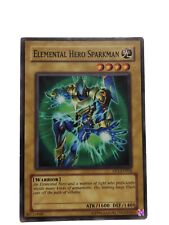 Elemental HERO Sparkman DP1-EN004 Common Yu-Gi-Oh Card Unlimited Edition