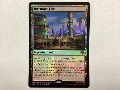 MTG Kaladesh INVENTORS’ FAIR Foil NM (BIN0246) Graded Power - Image 1 of 2