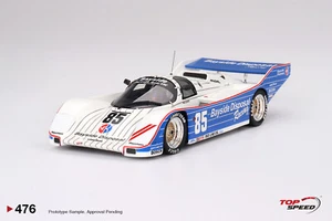 1/18 PORSCHE 962 NO.85 BAYSIDE DISPOSAL RACING 1987 LEGUNA SECA 300 KM TS0476 - Picture 1 of 1
