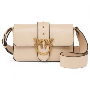 NEW PINKO Bag LOVE ONE Female Leather Beige - 104340-A0QO-C50Q - Picture 1 of 4