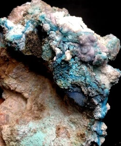 166g 1PCS NATURAL Blue Cyanotrichite CRYSTAL STONE MINERAL Specimen p669 - Picture 1 of 7
