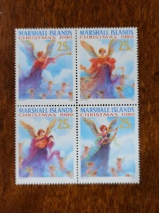 1989 Marshall Islands Sc# 341-344a Christmas 1989 block of 4 - MNH - Picture 1 of 1