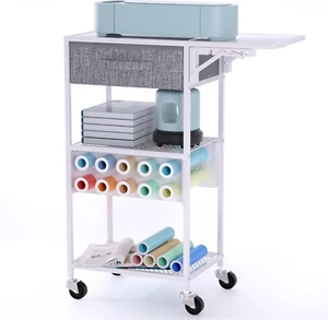 Rollender Cricut Aufbewahrung Organizer Wagen kompatibel mit Cricut Maschine, Cricut Vin - Bild 1 von 12