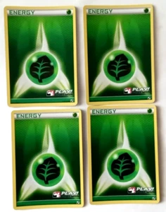 4 BRAND NEW 2011 Pokemon Cross Hatch Holo Unlisted Grass Energy Pokemon Card - Picture 1 of 2