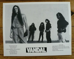 Vandale - Vintage Band Presse Foto Hochglanz s/w 8x10 - Bild 1 von 1
