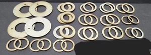 Model rocket centering rings laser cut motor mount parts 1/8 thick plywood 29mm - Picture 1 of 2