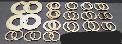 Model rocket centering rings laser cut motor mount parts 1/8 thick plywood 29mm  - Image 1 of 2