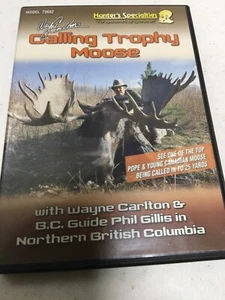Carlton's Calls Calling Trophy Moose (DVD 2004 Hunter's Specialties) - Imagen 1 de 4