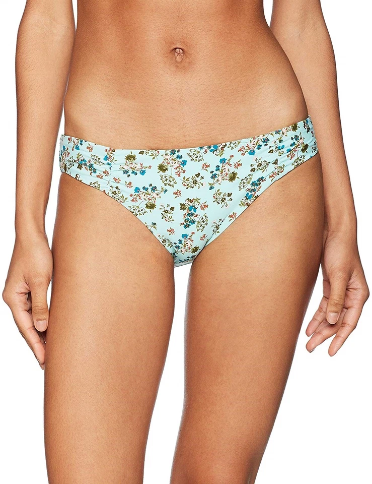 Splendid Green Women's Size Small S Floral Print Bikini Bottom #325