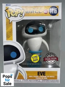 1116 EVE (Flying) Glow - Disney Wall-E Funko POP - Brand New - Picture 1 of 2