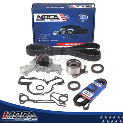 Timing Belt Kit Water Pump Serpentine Belt for Chrysler Dodge Caravan 3.0L SOHC - Image 1 of 4