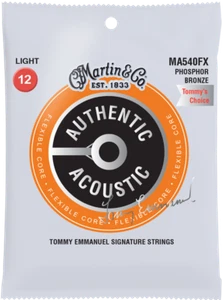 Cuerdas de guitarra acústica Martin SP Flexible Core 12-54 Tommy's Choice fósforo - Imagen 1 de 2