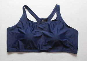 Calypsa Women's UPF 50+ Round Neck Racerback Swim Bra AR8 Blue Size 3X NWT - Picture 1 of 3