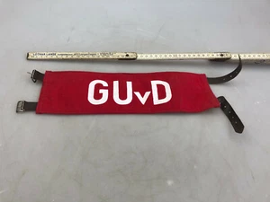 Armbinde > Gehilfe Unteroffizier vom Dienst Leder Riemen Schließe Neuw. DDR NVA - Picture 1 of 6