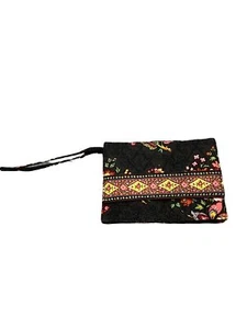 Vera Bradley Retired Chocolat Wristlet - Picture 1 of 4