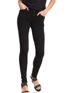 Tommy Hilfiger JEANS Womens Size 24 Mid Rise Skinny Nora DANA Black Jeans - Bild 1 von 7