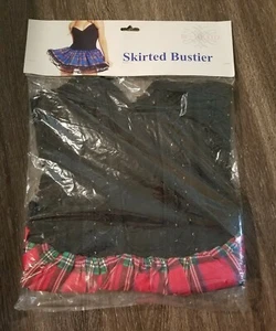 UUU Adult Be Wicked Red Skirted Bustier Costume Size M/L - Picture 1 of 3