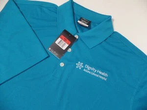 NWT Nike Dri-Fit DIGNITY HEALTH ARIZONA HOSPITAL Polo Turquoise Shirt Men's sz L - Picture 1 of 11
