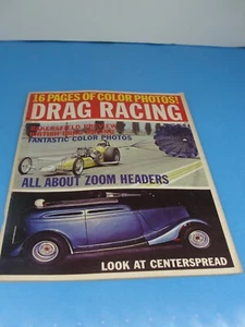 Drag Racing Magazine March 1965 Vol 1 #2 16 pages of color photos - Picture 1 of 8