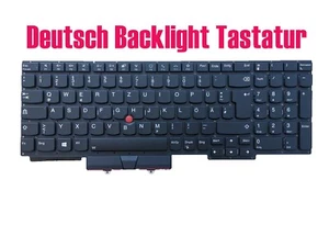 Teclado con retroiluminación alemán para Lenovo ThinkPad E15 Gen 4 (Tipo 21ED, 21EE) - Imagen 1 de 1