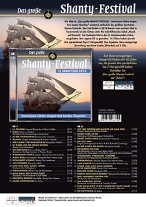 2-CD Das große Shanty-Festival 32 Maritime Hits Seemanns-Chöre singen Shanties - Bild 1 von 13