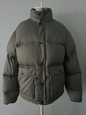Gap Puffer Down Jacket 1969 Cold Weather Green Size Small - Image 1 of 4