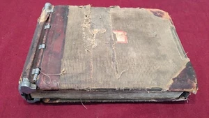 1908 CF Heckel National Blank Book Co Used Everywhere Loose Leaf Ledger  - Picture 1 of 21