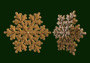 STL 3D Modelo COPO DE NIEVE para CNC ROUTER Impresora 3D Molino Grabador Talla Aspire - Imagen 1 de 1