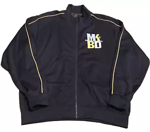 Chaqueta para hombre Makaveli marca azul marino con cremallera completa Tupac Shakur 2Pac Hip Hop talla XL - Imagen 1 de 10