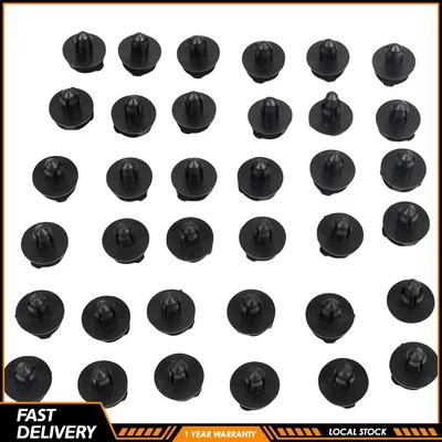 50x 8mm Hole Push Bumper & Fender Liner Clip 01553-05323 For Nissan For Infiniti - Image 1 of 4