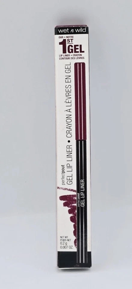 Wet n Wild  1ST GEL Lip Liner, 657A Plum Together  .008oz *NEW* - Image 1 of 1